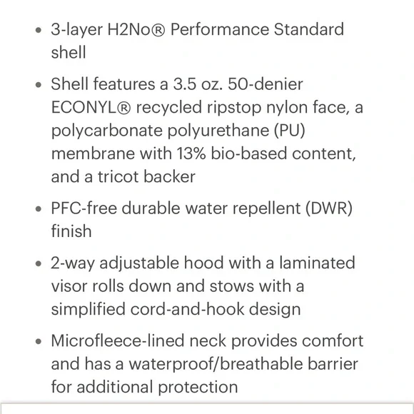 Patagonia Women’s Torrentshell H2NO jacket Black Large - Picture 14 of 14